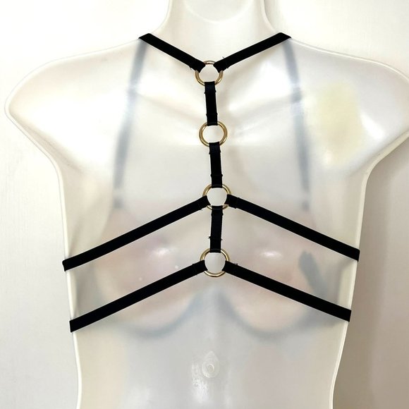 NWOT VICTORIA’S SECRET PINK SNAKE PRINT VERY SEXY PUSH UP BRA CAGE BACK SIZE 34B - Picture 10 of 13